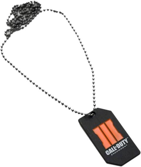 Activision CALL of DUTY: Black Ops 3 Endowment Limited Edition Dog Tag COD III Necklace  - Multicolor - Excellent