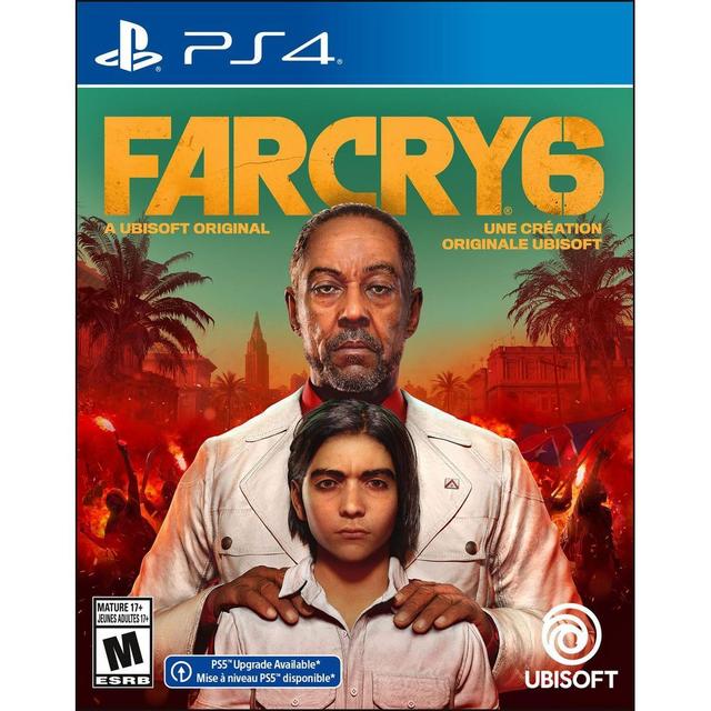 Ubisoft  Far Cry 6 (Standard Edition) Video Games for PlayStation 4 in Orange in Excellent condition