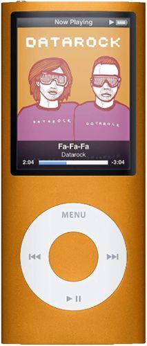 Apple  iPod Nano 4th Gen - 8GB - Orange - Excellent
