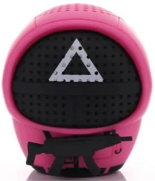 Bitty Boomers  Bluetooth Speaker (Netflix Squid Game: Masked Soldier) in Pink in Excellent condition