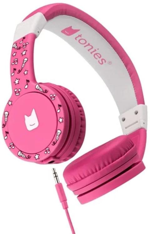 Tonies  Foldable Wired Headphones for Kids - Pink - Excellent