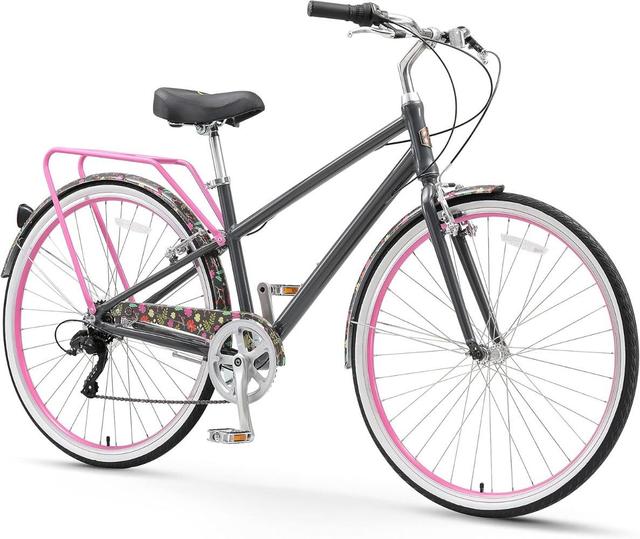 SixThreeZero  A/O Rosa Limited 7 Wheel Hybrid Bicycle 28" in Neon Flower/Pink in Excellent condition