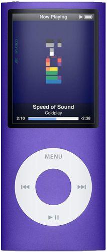 Apple  iPod Nano 4th Gen - 8GB - Purple - Acceptable