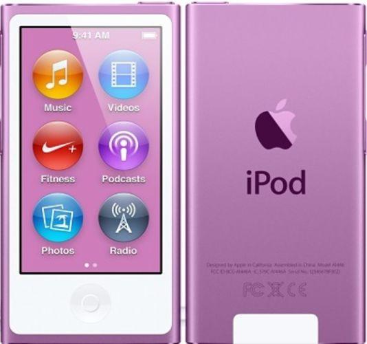 Apple  iPod Nano 7th Gen - 16GB - Purple - Excellent