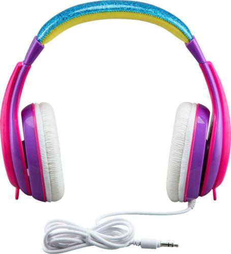 eKids  FG-140 Fingerlings Wired Stereo Headphones in Purple/Blue/Yellow in Excellent condition