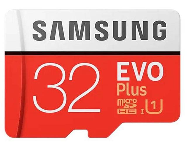 Samsung  EVO Plus MicroSDXC with SD Adapter (Grade 3/ Class 10) 32GB in Red (32GB) in Brand New condition