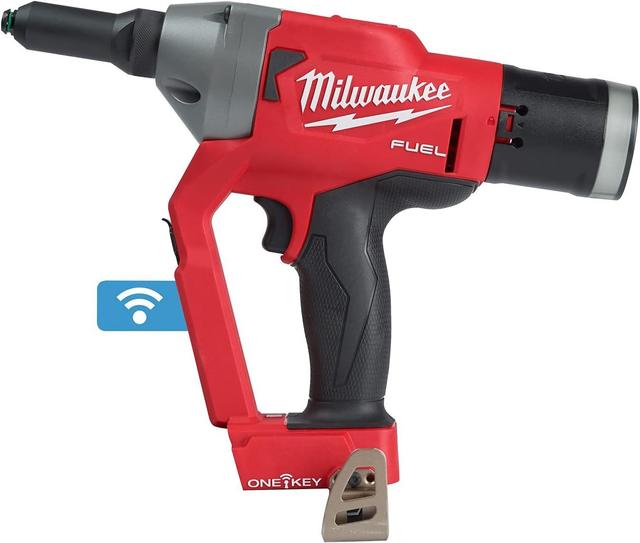 Milwaukee  2660-20 M18 FUEL 1/4" Blind Rivet Tool with ONE-KEY Bare Tool in Red/Black in Excellent condition