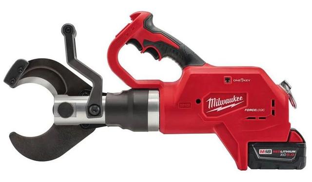 Milwaukee  2776-21 M18 18-Volt Lithium-Ion Cordless Force Logic Cutter 3 in. in Red in Excellent condition