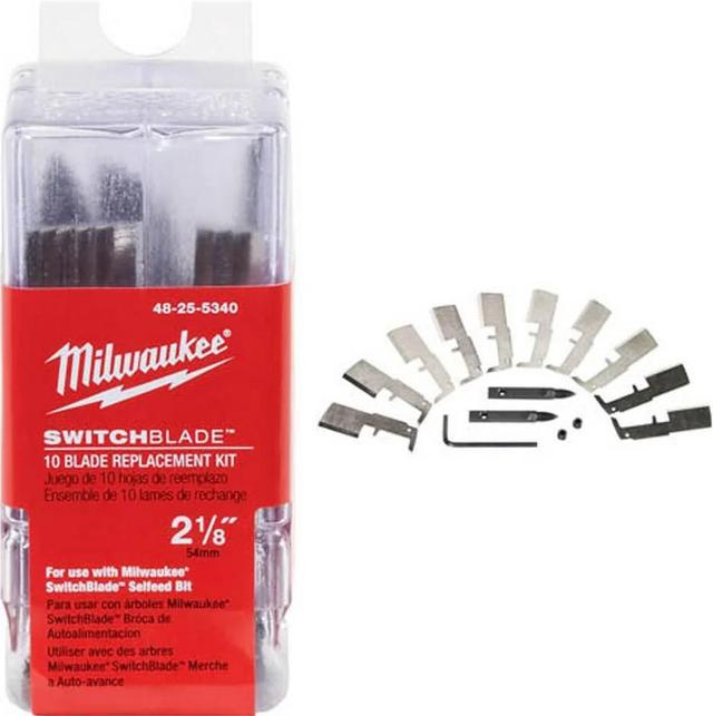 Milwaukee  48-25-5340 Switchblades 1-1/2" (10 Packs) in Red in Excellent condition