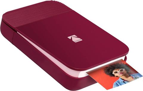 Kodak  Smile Instant Printer with Bluetooth for iPhone & Android - Red - Excellent