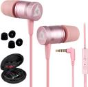 KLIM  Fusion Earbuds with Microphone in Rose Gold in Acceptable condition