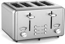 Whall  KST023GU 4 Slice Toaster with 6 Bread Shade Settings in Silver in Excellent condition