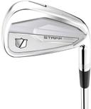 Wilson  Staff Demo Model CB Irons 2024 4-PW Dynamic Gold Mid 115 Stiff in Silver in Excellent condition