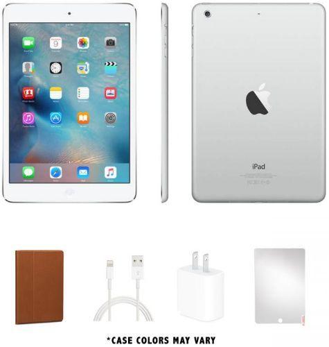 Apple iPad Mini 2 (2013) BUNDLE SET - 16GB - Silver - WiFi - 7.9 Inch - Excellent