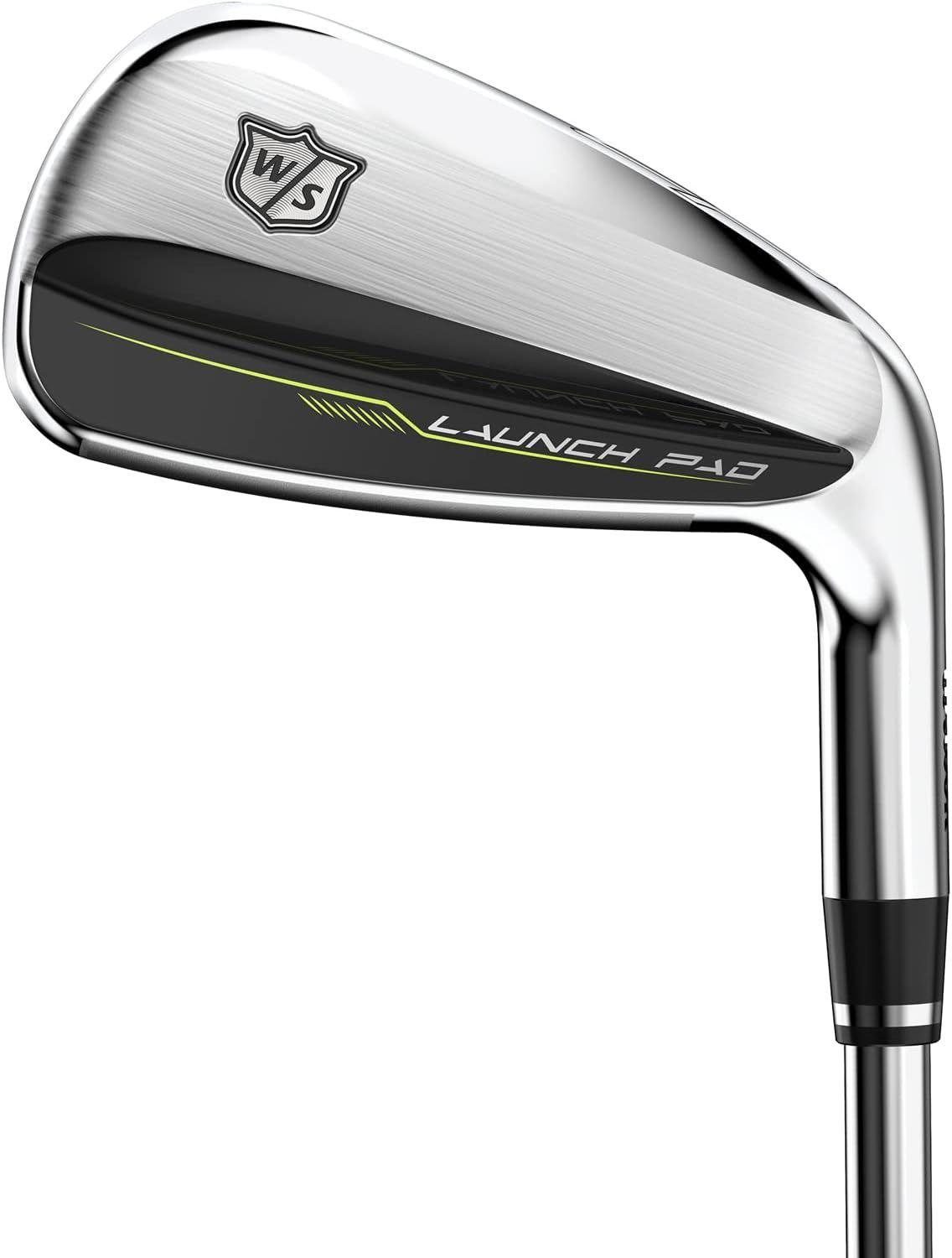 Wilson  Women's Launch Pad 2 Irons Set 6-PW + GW Ladies Flex Right Handed with Evenflow Graphite - Silver - Excellent