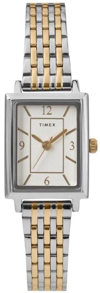 Timex  TW2U43100 Ladies Analog Quartz Watch in Silver/Gold in Excellent condition