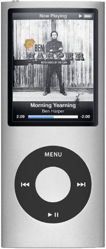 Apple  iPod Nano 4th Gen - 8GB - Silver - Excellent