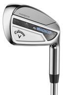 Callaway  Golf Paradym Ai Smoke Single Approach Wedge Iron True Temper Elevate MPH 85 Steel Stiff Right Hand in Silver in Excellent condition