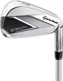 TaylorMade  Stealth Women's Irons 5-PW + AW Regular Flex Right Handed with Aldila Ascent 45 in Silver in Excellent condition