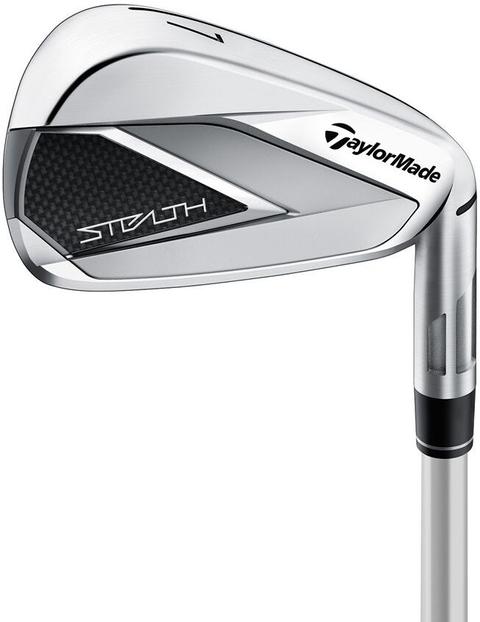 TaylorMade  Stealth Women's Irons 5-PW + AW Regular Flex Right Handed with Aldila Ascent 45 - Silver - Excellent