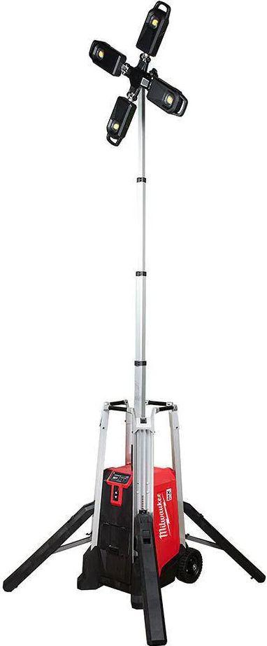 Milwaukee  MXF041-1XC MX FUEL ROCKET Tower Light/Charger in Silver in Acceptable condition