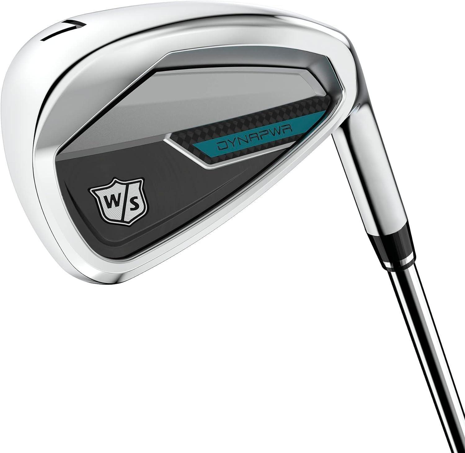 Wilson  Women's DynaPower Irons Set 6-PW + GW + SW Ladies Flex Right Handed with Evenflow Graphite - Silver - Excellent