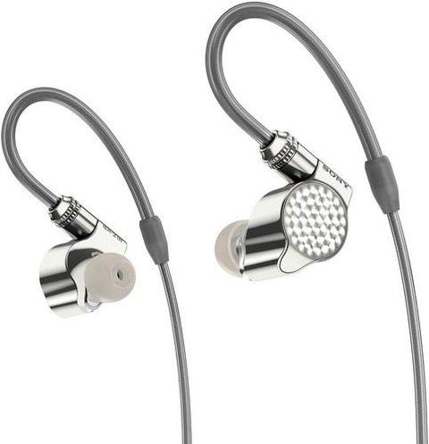 Sony  IER-Z1R Signature Series In-ear Headphones - Silver - Excellent