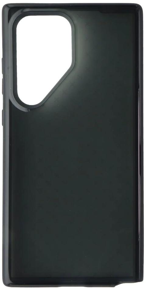 Tech21  Evo Check Flexible Gel Phone Case for Galaxy S23 Ultra - Smoke/Black - Excellent