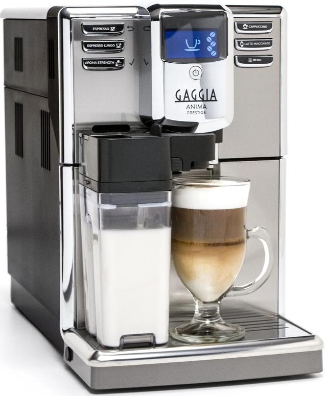 Refurbished Gaggia  Anima Prestige Super-Automatic Espresso Machine in Stainless Steel in Excellent condition