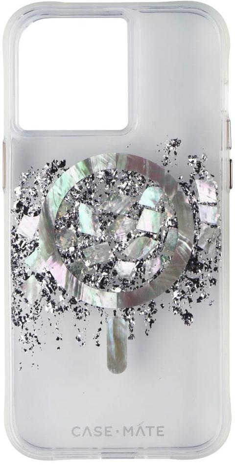 Case-Mate  Crystal Series Phone Case with MagSafe for iPhone 15 Pro Max - Touch of Pearl - Acceptable