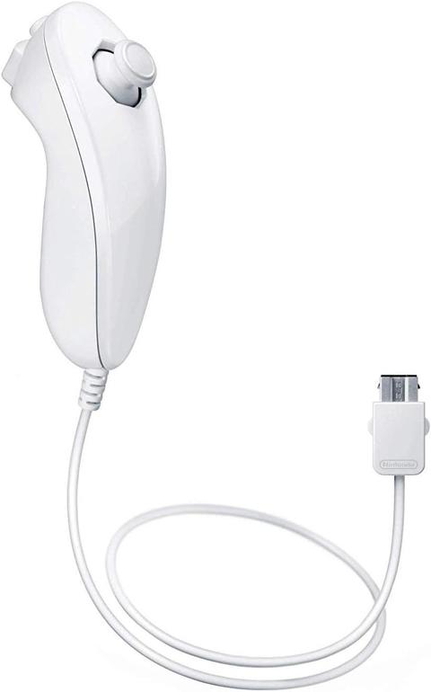 Nintendo  Nunchuk Wired Controller - White - Excellent
