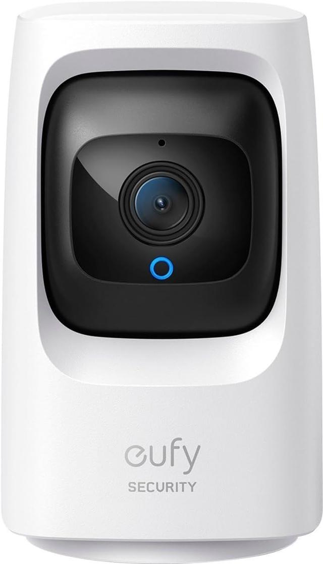 Eufy  Indoor 2k HD Wi-Fi Pan & Tilt Security Mini Camera (T8414) in White in Excellent condition