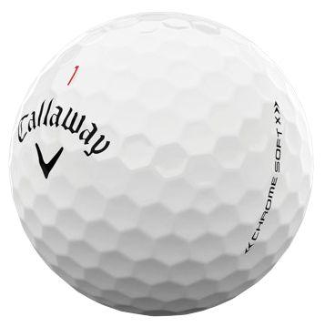 Callaway  Chrome Soft X 24 Golf Balls - White - Excellent