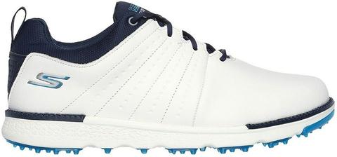 Skechers  Mens Go Golf Elite Tour SL Golf Shoes Size 8 XW - White / Blue - Excellent