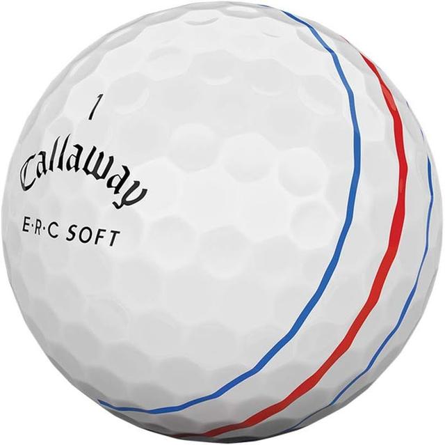 Callaway  ERC Soft Triple Track 24 Golf Balls in White in Excellent condition