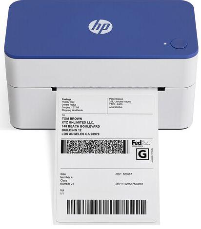 HP  KE103 Direct Thermal Label Printer - White - Excellent