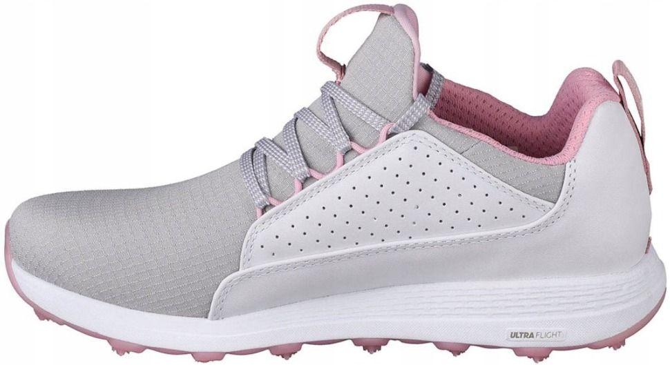 Skechers  Womens Go Golf Max Mojo 14887 Golf Shoes Sz 11 M - White/Gray/Pink - Excellent