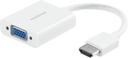 Insignia  NS-PCAHV HDMI to VGA Adapter in White in Excellent condition