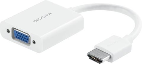 Insignia  NS-PCAHV HDMI to VGA Adapter - White - Excellent