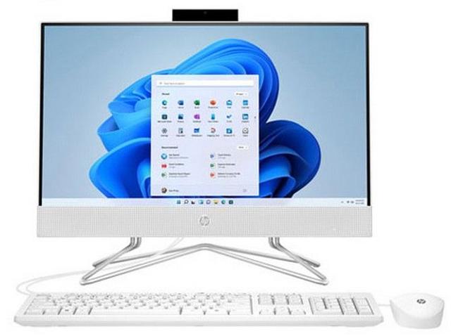 HP  22-dd0009 AIO Dekstop 21.5" 128GB in White in Excellent condition