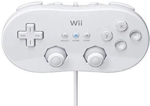 Nintendo  Wii Classic Controller - White - Excellent