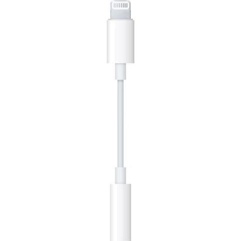 Apple  Lightning to 3.5 mm Headphone Jack Adapter - White - Acceptable