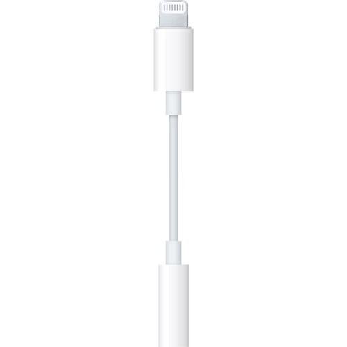 Apple  Lightning to 3.5 mm Headphone Jack Adapter in White in Acceptable condition