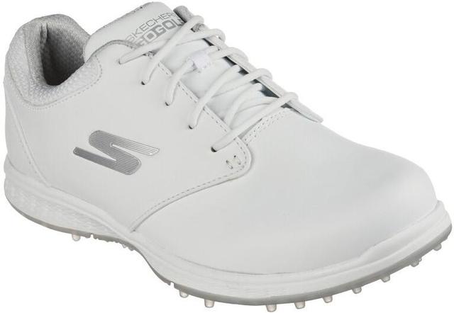 Skechers  Womens Go Golf Bold Golf Shoes 123053 Sz 5.5 M in White / Silver in Excellent condition