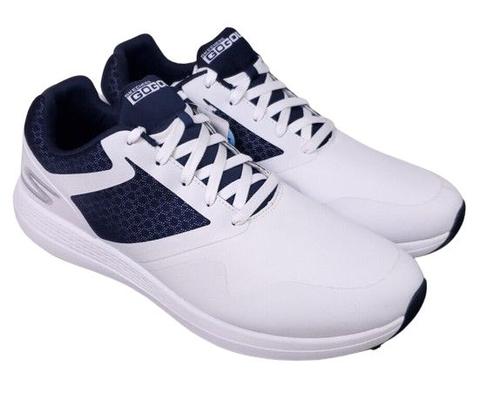Skechers  Men's Go Golf Max Golf Shoes 54542 Sz 8 Wide - White / Navy - Excellent