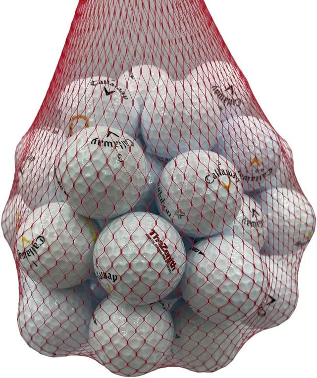 Callaway  Golf Ball Planet 50 Warbird Used Golf Balls in White in Excellent condition