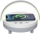 ETHOS  QLS Wireless Charger + LED Light + Speaker in White in Excellent condition