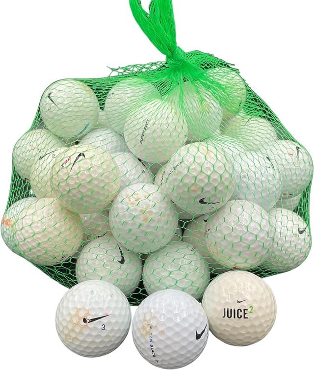 Nike  Golf Ball Planet 50 Used Golf Balls in White in Acceptable condition