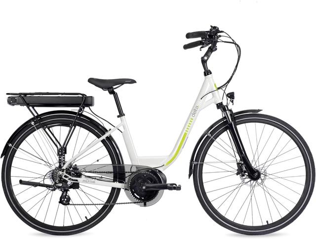 Delta  mDrive e-bike in White in Excellent condition