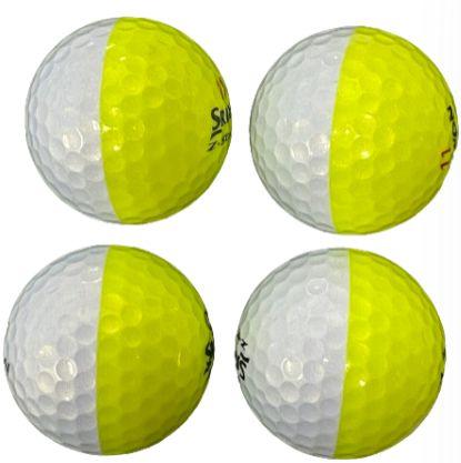Srixon  Z Star/Z Star XV Divide Golf Balls (24Packs) - White/Yellow - Excellent